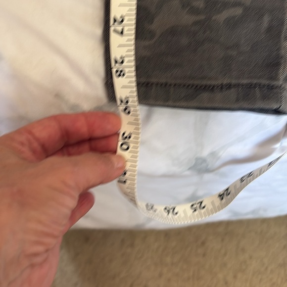 Cheetah print Gray Denim Pant - Picture 5 of 6